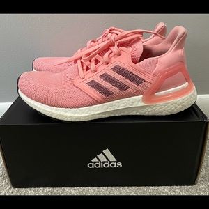 Adidas Ultraboost 20 - Pink/ Coral Size 8.5